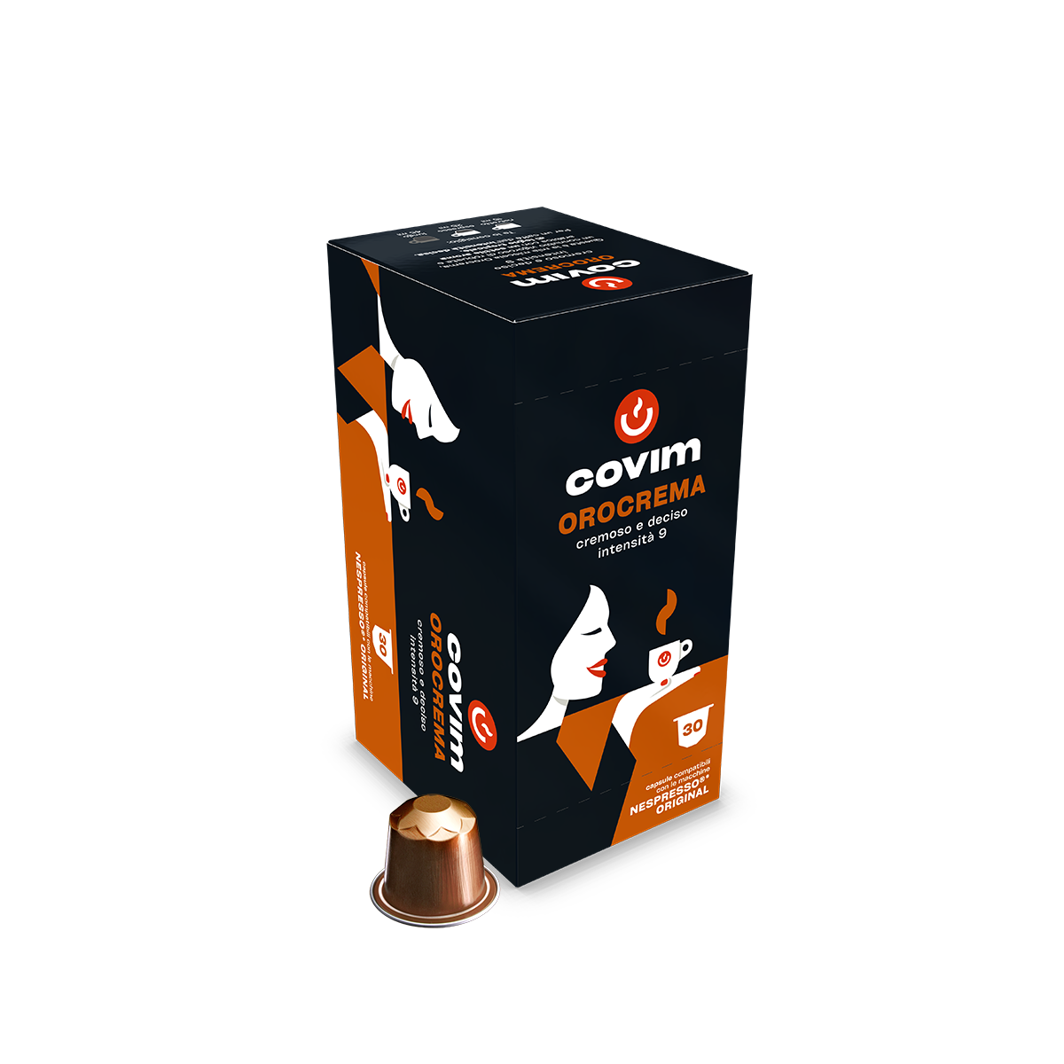 Capsule compatibili Nespresso® Alluminio Orocrema - immagine 2
